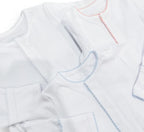 Button Front Organic Cotton Footie