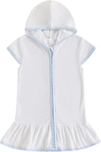 Terry Cloth Swim Cover Up Dress