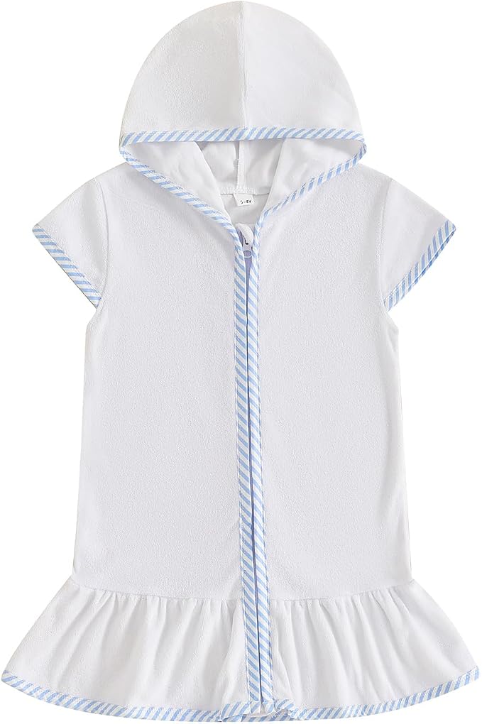 Terry Cloth Swim Cover Up Dress