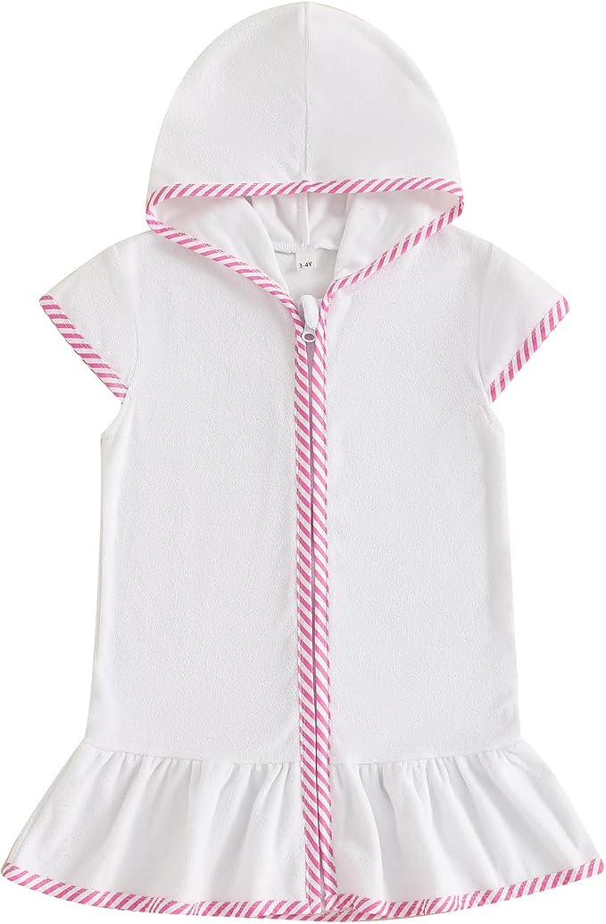 Terry Cloth Swim Cover Up Dress