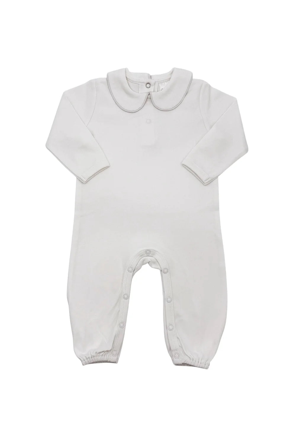 Piped Collared Romper