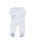 Button Front Organic Cotton Footie